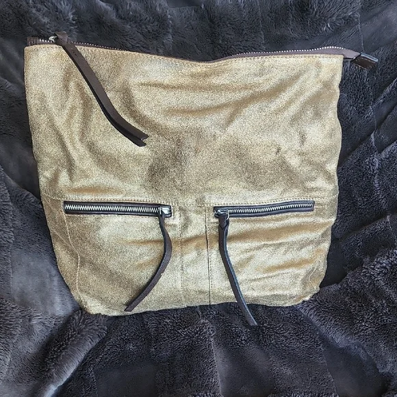 Neiman Marcus | Bags | Neiman Marcus Gold Womens Backpack  display picture 3